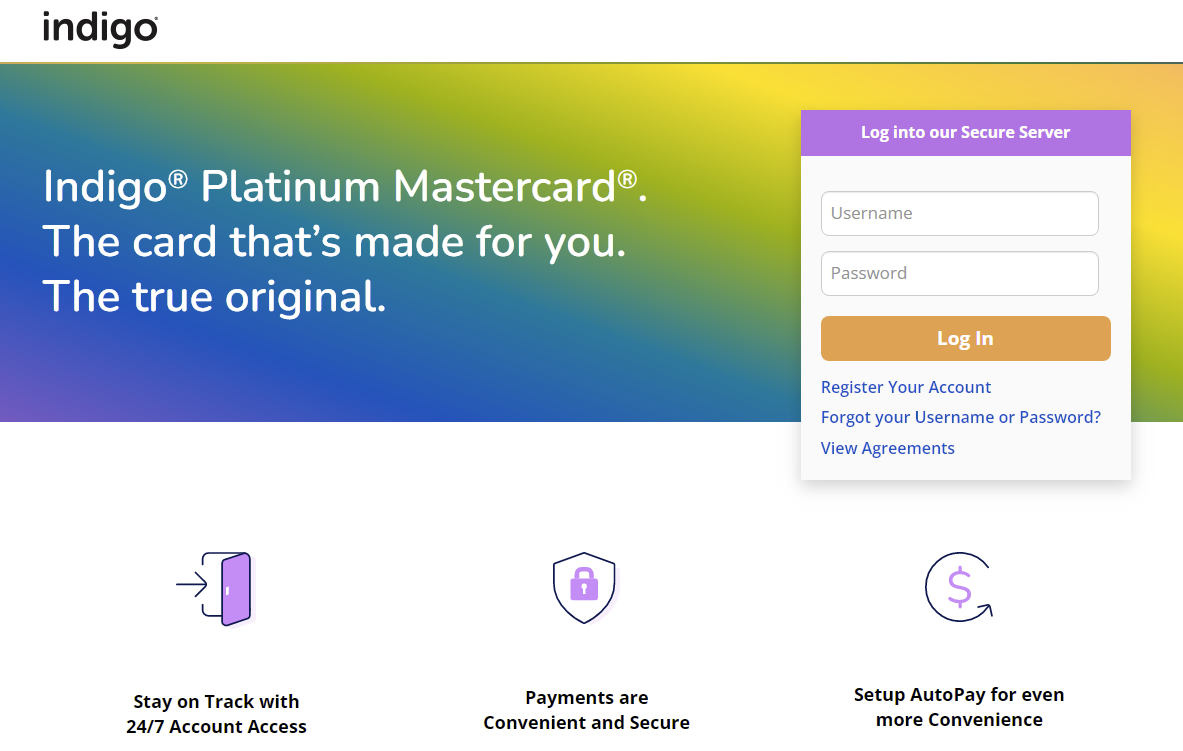 indigo platinum credit card app